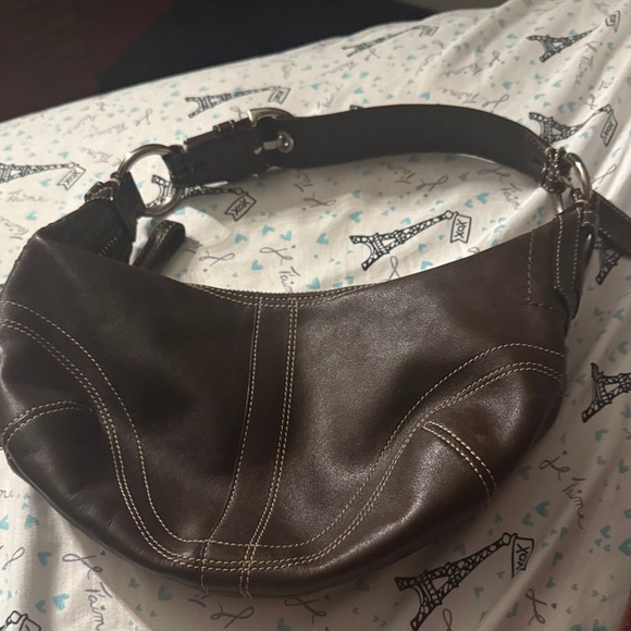 Coach Hobo bag !!!Brown Leather !!!❤️❤️❤️Shoulder Bag - Picture 1 of 4